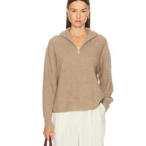 JENNI KAYNE Cashmere Half Zip Oversized Sweater Women’s Size S